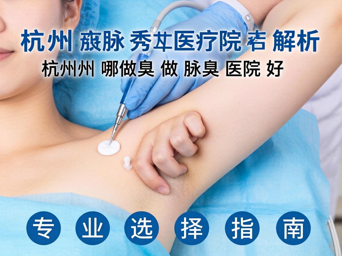 杭州腋秀医院解析，杭州哪里做腋臭医院好，专业选择指南