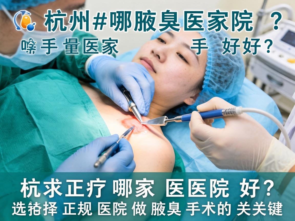 杭州腋臭手术哪家医院好?选择正规医院做腋臭手术的关键 杭州腋臭手术哪家医院好?选择正规医院做腋臭手术的关键