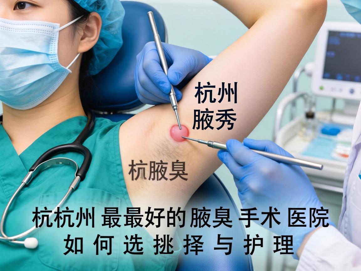 杭州腋秀解析，杭州最好的腋臭手术医院如何选择与护理