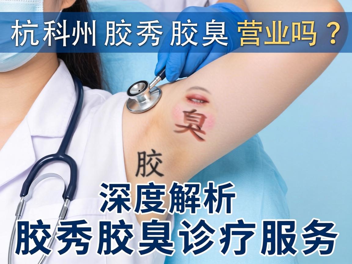 杭州腋秀腋臭专科营业吗？深度解析腋秀腋臭诊疗服务