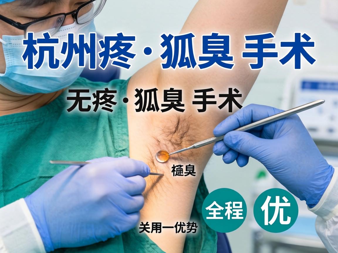 杭州无痛狐臭手术，解析无痛狐臭手术的全程与优势