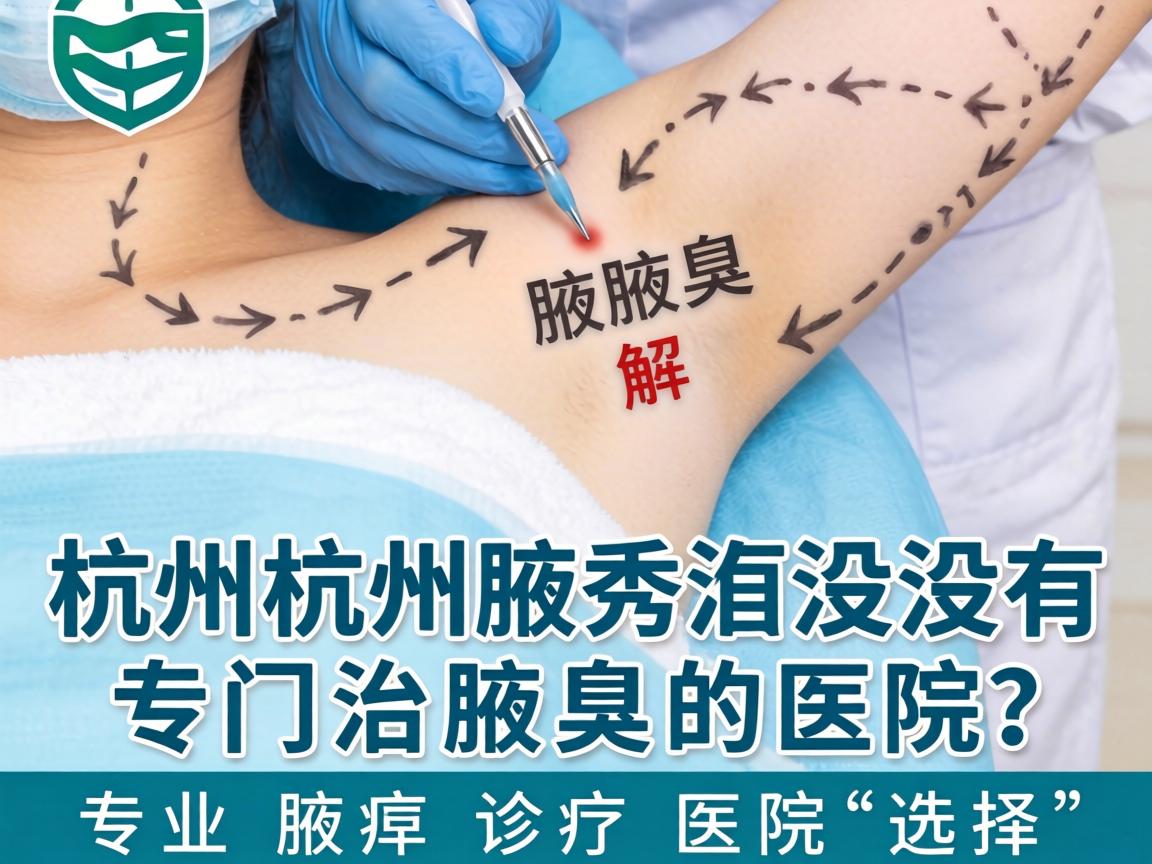 杭州腋秀解析，杭州有没有专门治腋臭的医院？专业腋臭诊疗医院的选择