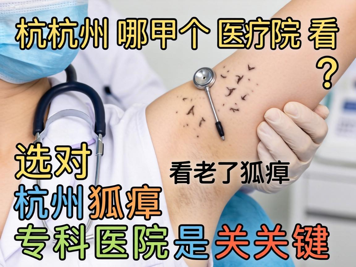 杭州哪个医院看狐臭？选对杭州狐臭专科医院是关键