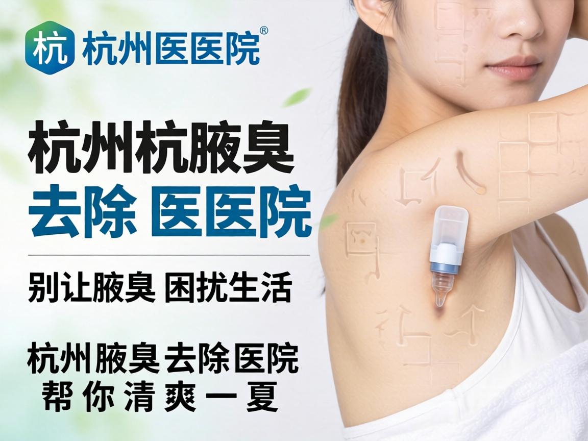 杭州腋臭去除医院，别让腋臭困扰生活，杭州腋臭去除医院帮你清爽一夏