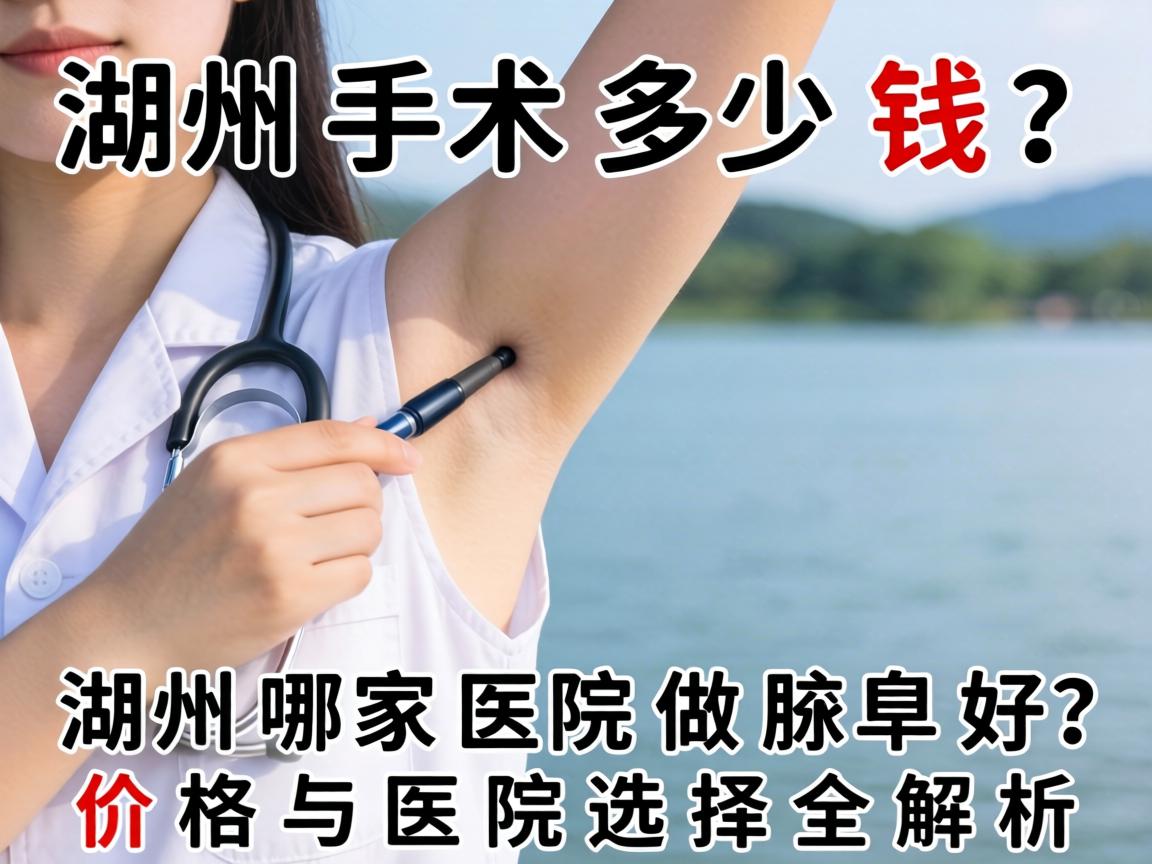 湖州腋臭手术多少钱？湖州哪家医院做腋臭好？价格与医院选择全解析