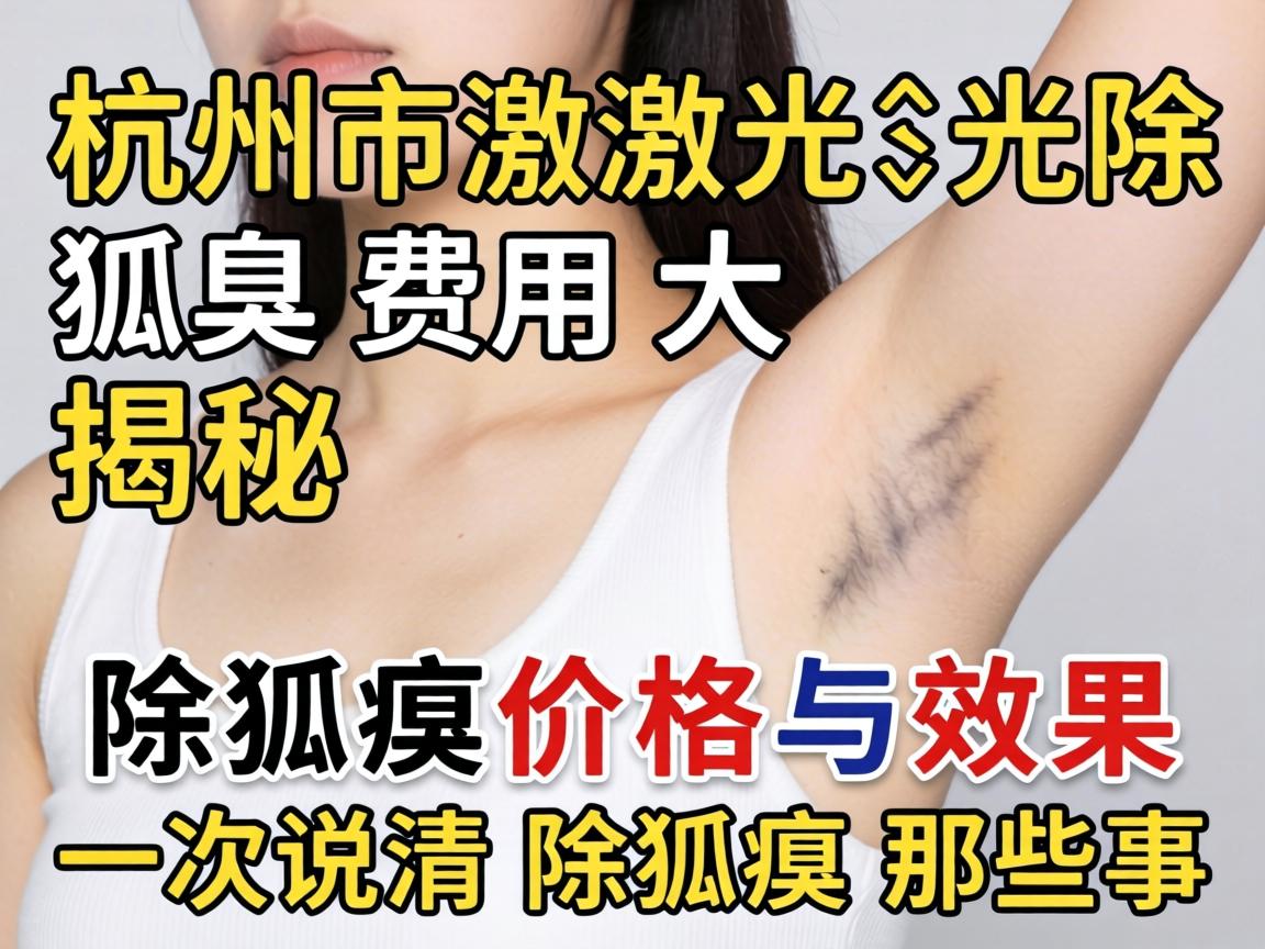 杭州激光除狐臭费用大揭秘，除狐臭价格与效果，一次说清除狐臭那些事