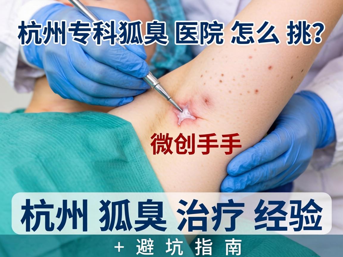 杭州狐臭微创手术专科医院怎么挑？杭州狐臭治疗经验+避坑指南