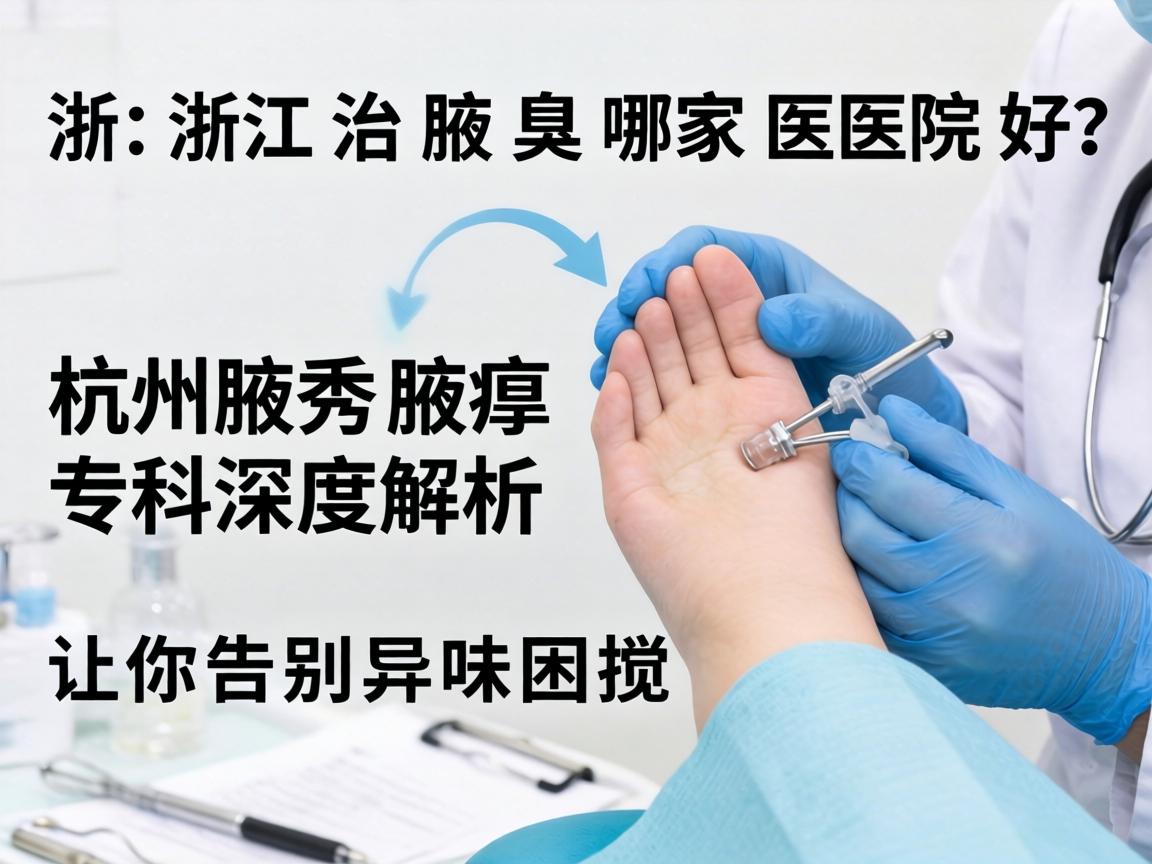 在浙江治腋臭哪家医院好？杭州腋秀腋臭专科深度解析，让你告别异味困扰