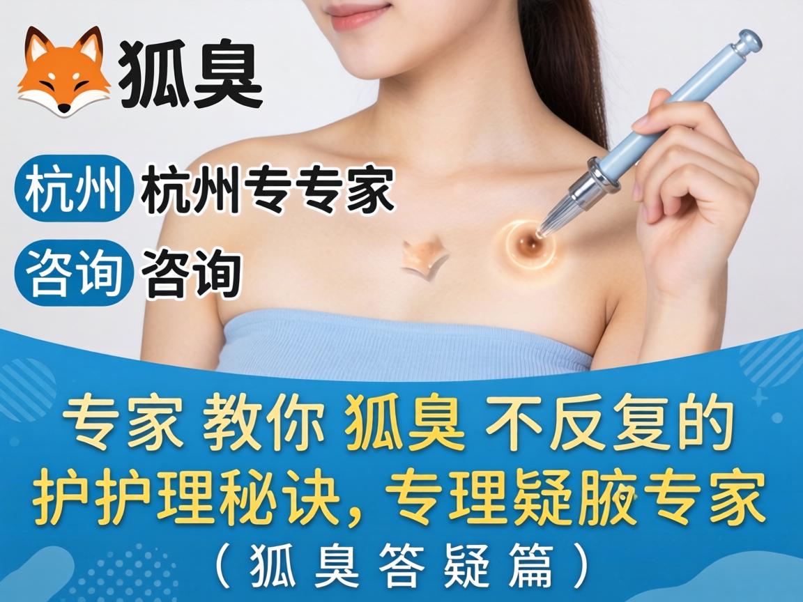 狐臭咨询杭州专家，专家教你狐臭不反复的护理秘诀（狐臭答疑篇）