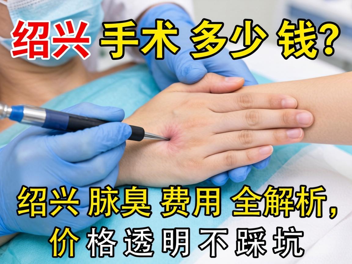 绍兴腋臭手术多少钱？绍兴腋臭费用全解析，价格透明不踩坑