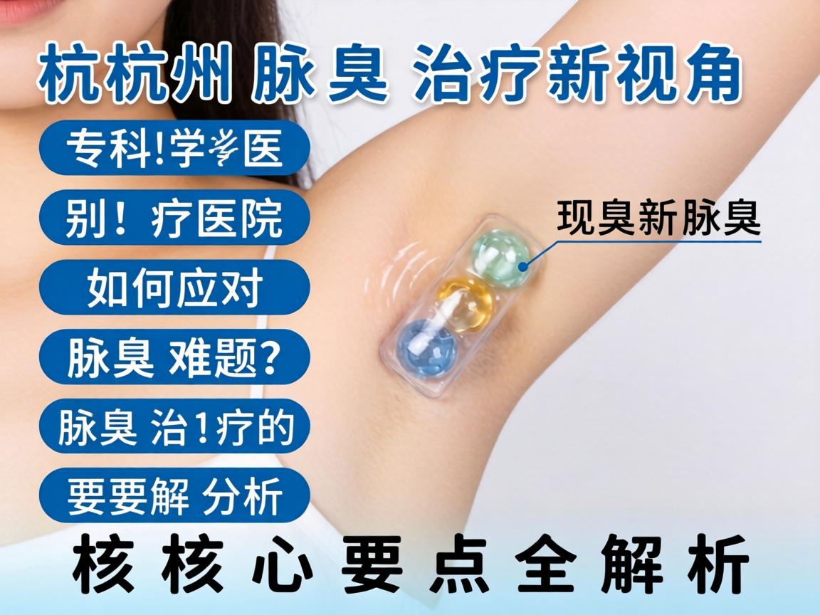杭州腋臭治疗新视角，专科医院如何应对腋臭难题？腋臭治疗的核心要点全解析