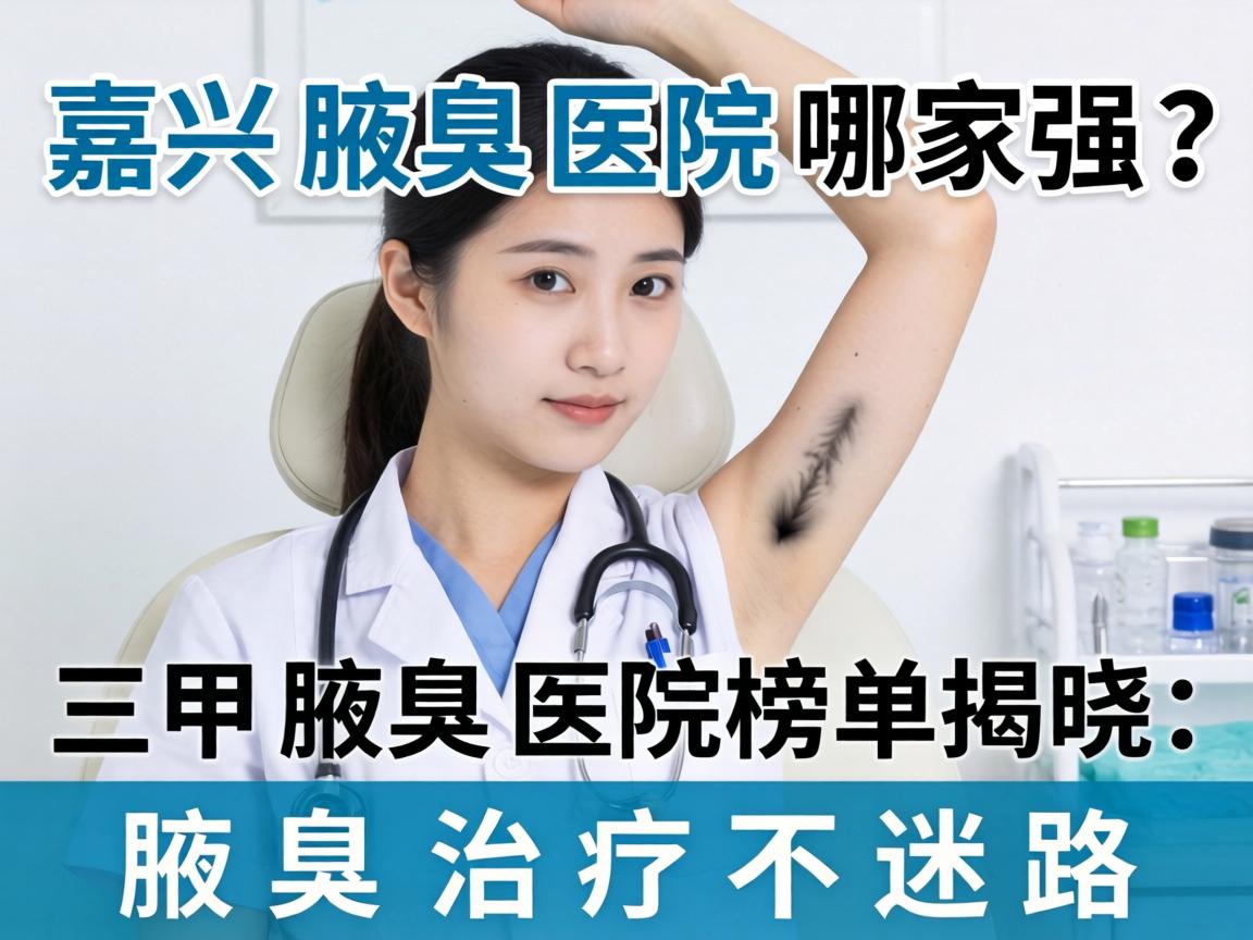 嘉兴腋臭医院哪家强？三甲腋臭医院榜单揭晓，腋臭治疗不迷路