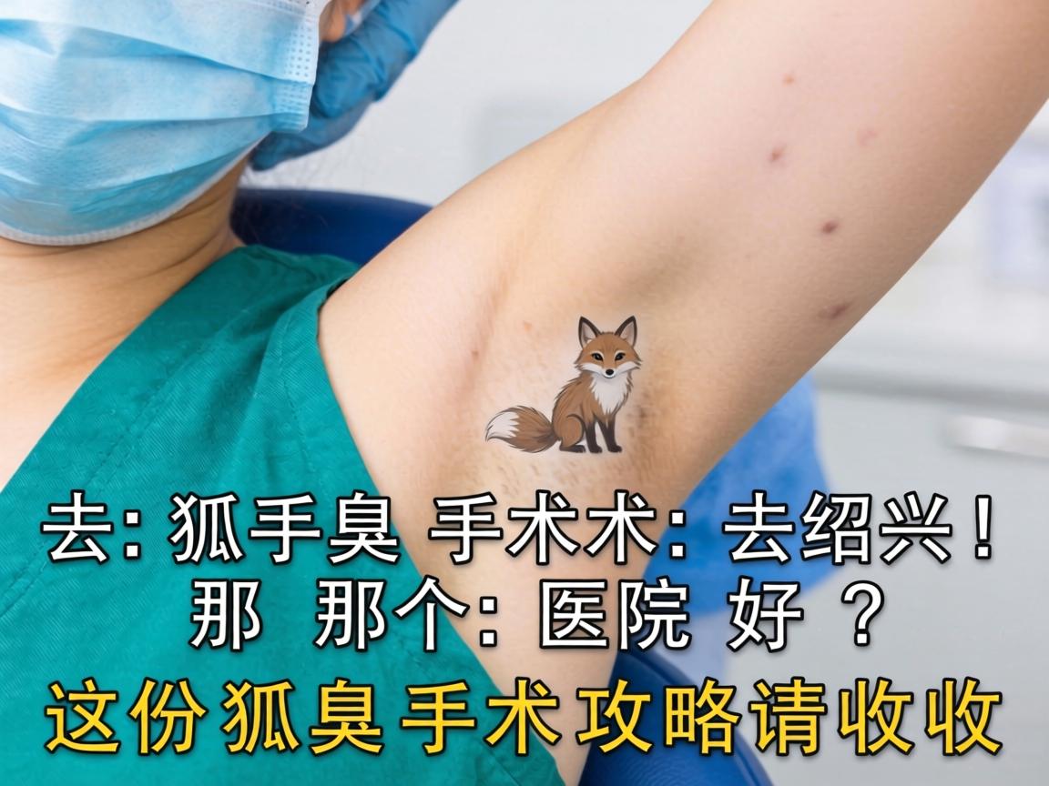 去狐臭手术去绍兴那个医院好？这份狐臭手术攻略请收好