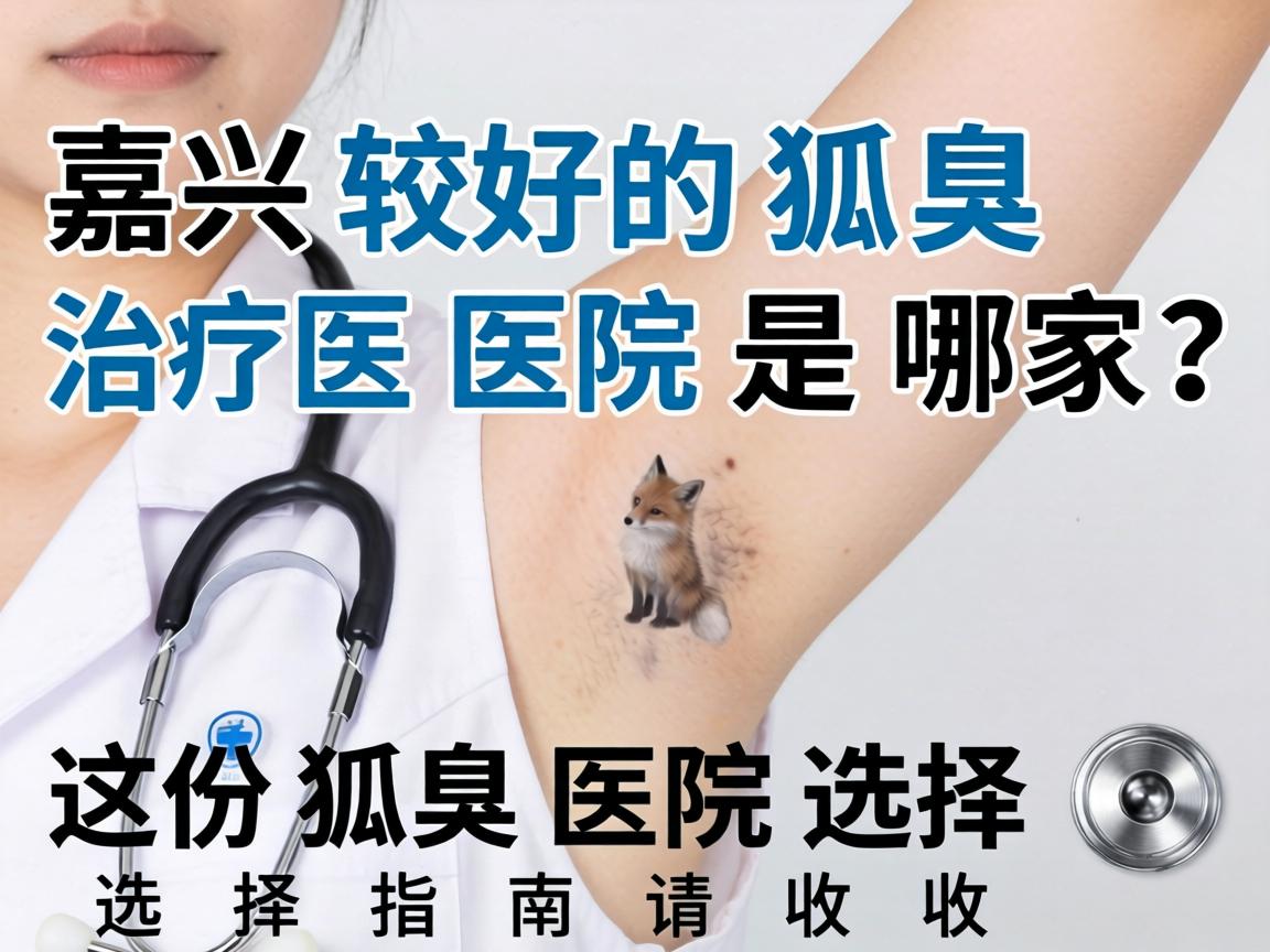 嘉兴较好的狐臭治疗医院是哪家？这份狐臭医院选择指南请收好