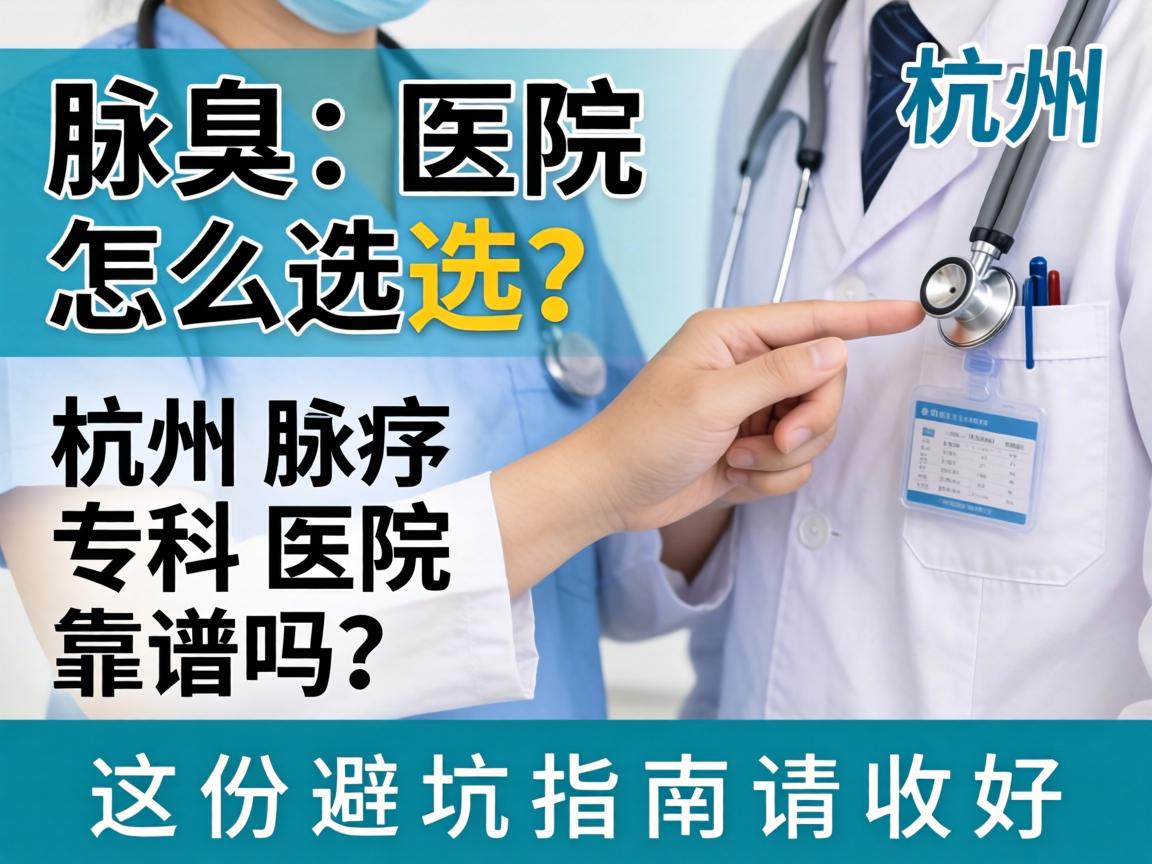 杭州腋臭医院怎么选？杭州腋臭专科医院靠谱吗？这份避坑指南请收好