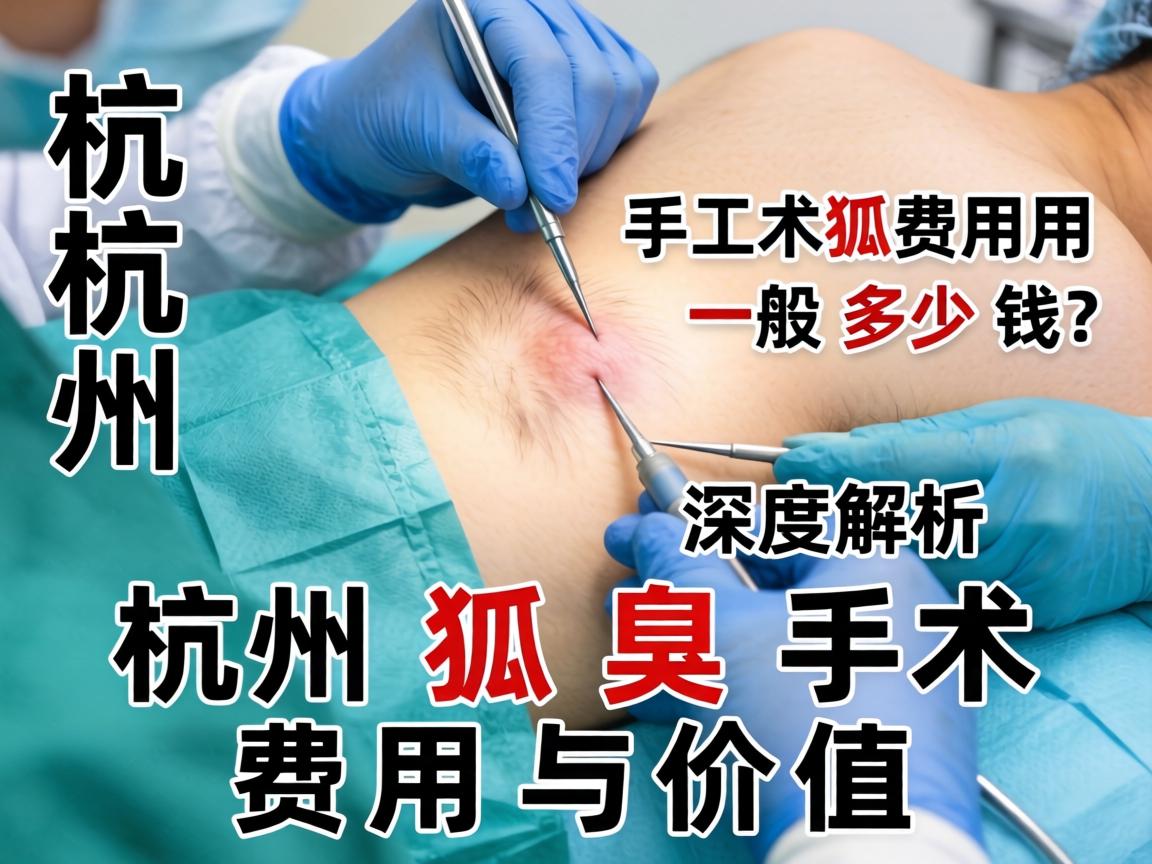杭州狐臭手术费用一般多少钱？深度解析杭州狐臭手术费用与价值