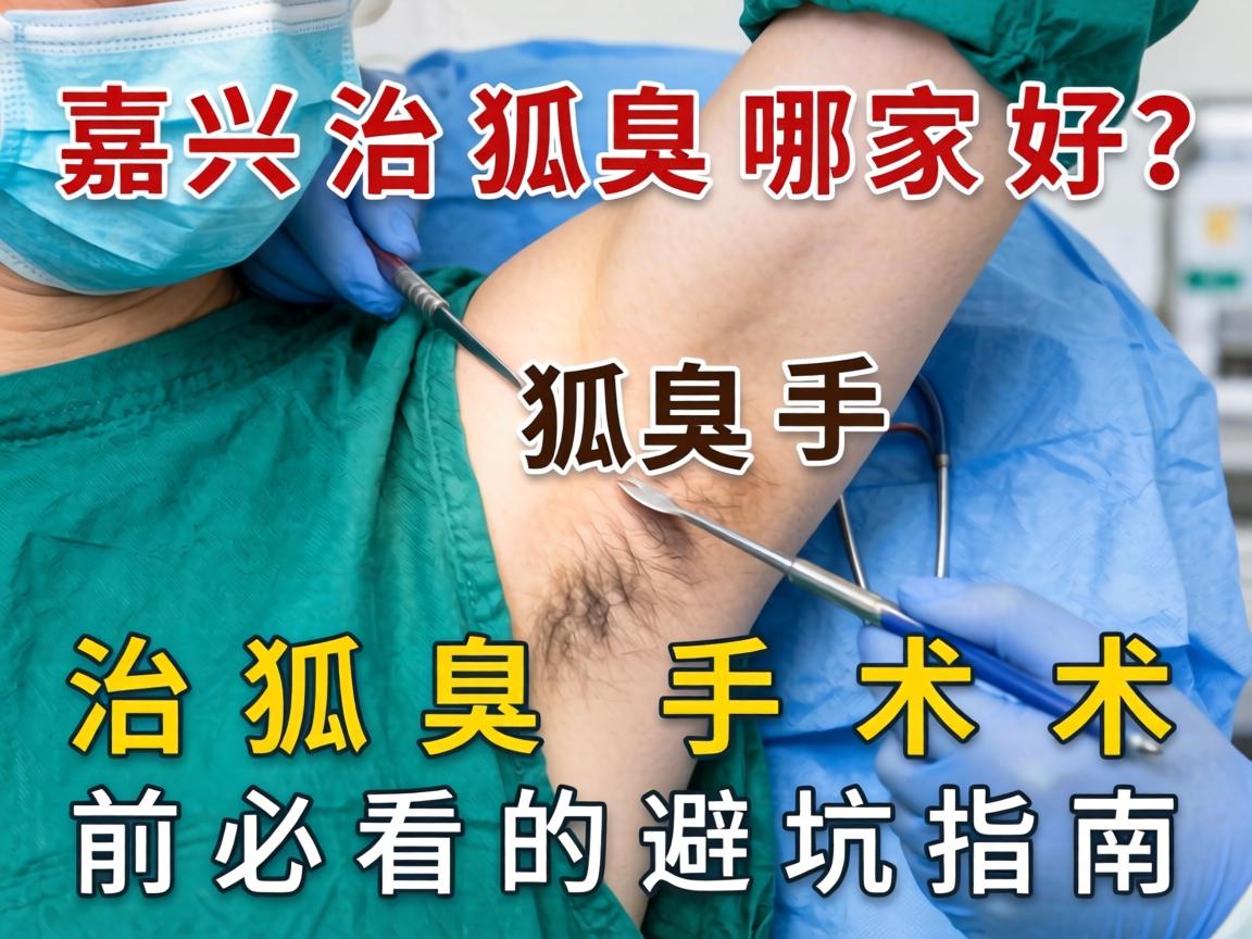 嘉兴治狐臭手术哪家好？治狐臭手术前必看的避坑指南