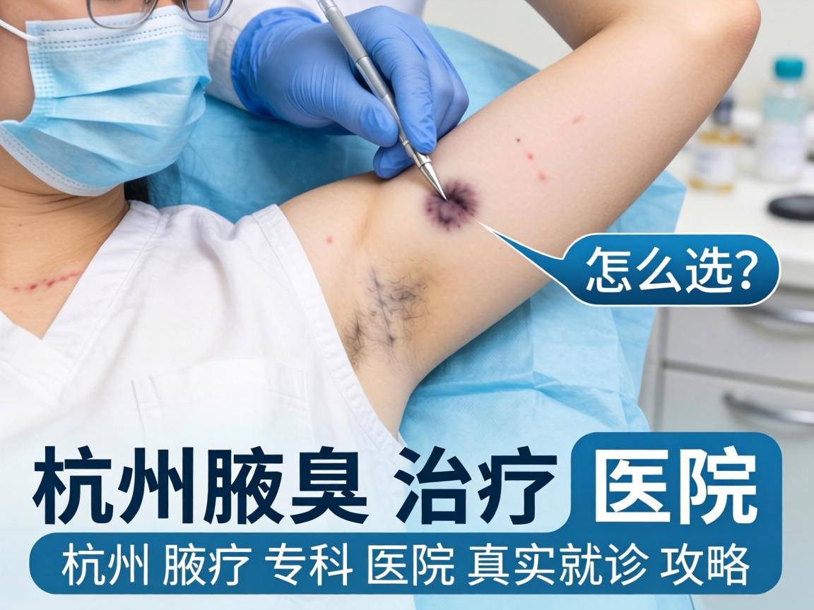 杭州腋臭治疗医院怎么选？杭州腋臭专科医院真实就诊攻略