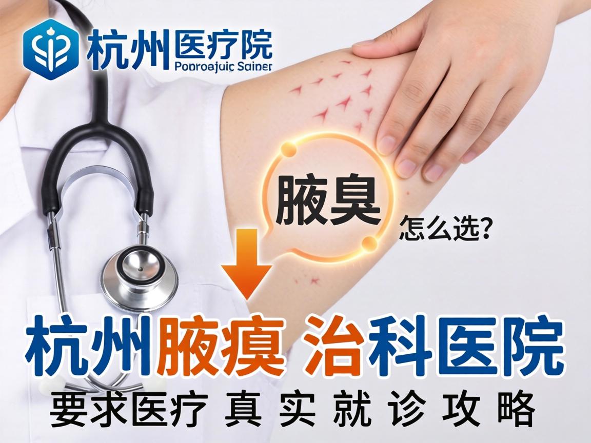 杭州腋臭治疗医院怎么选？杭州腋臭专科医院真实就诊攻略