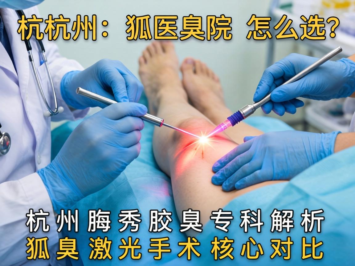 杭州狐臭激光手术医院怎么选？杭州腋秀腋臭专科解析狐臭激光手术核心对比