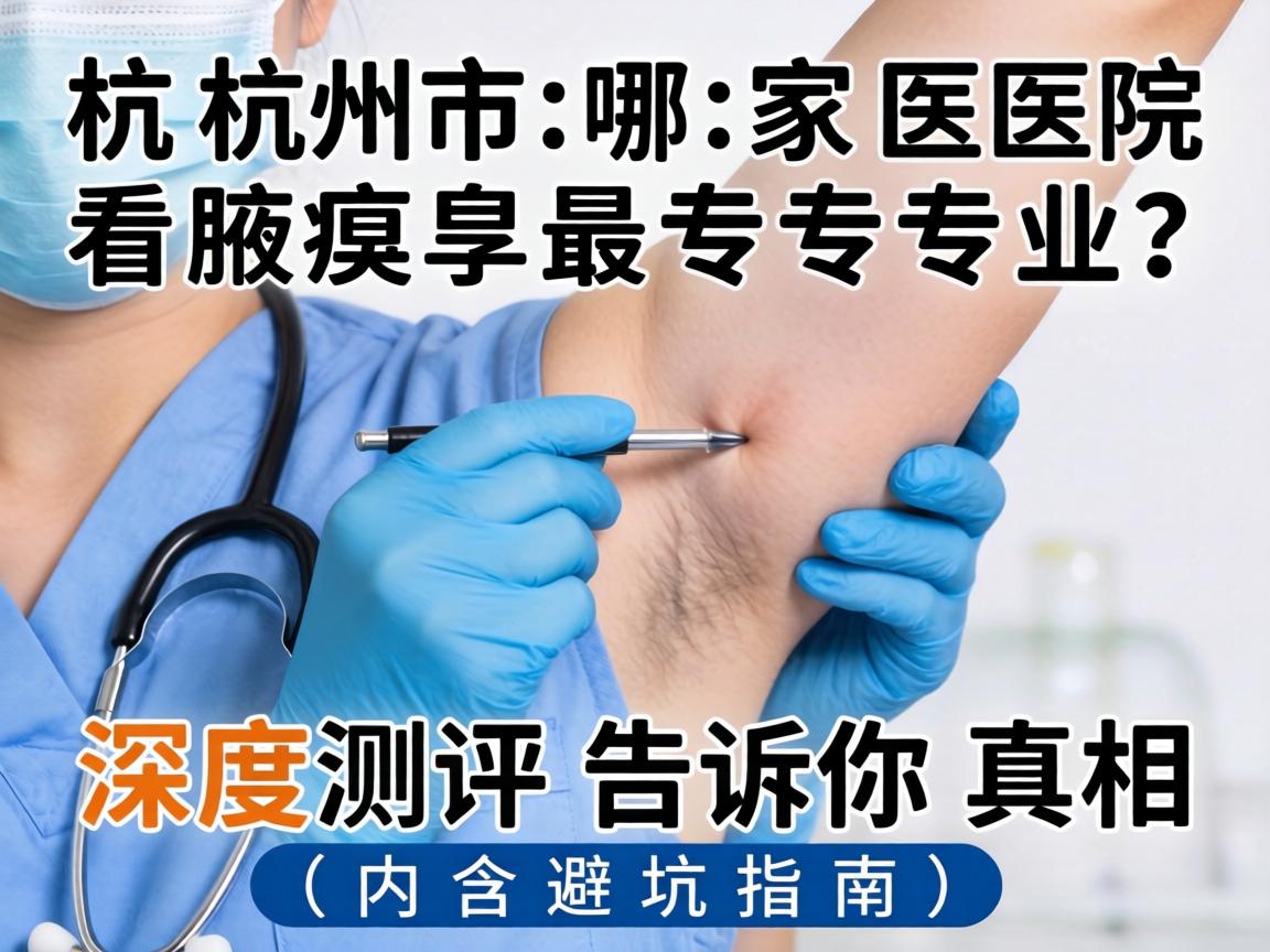 杭州哪家医院看腋臭最专业？深度测评告诉你真相（内含避坑指南）