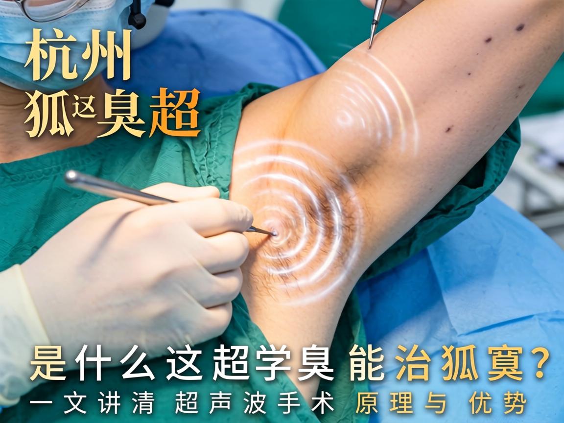 杭州狐臭超声波手术，为什么这超声波能治狐臭？一文讲清超声波手术原理与优势