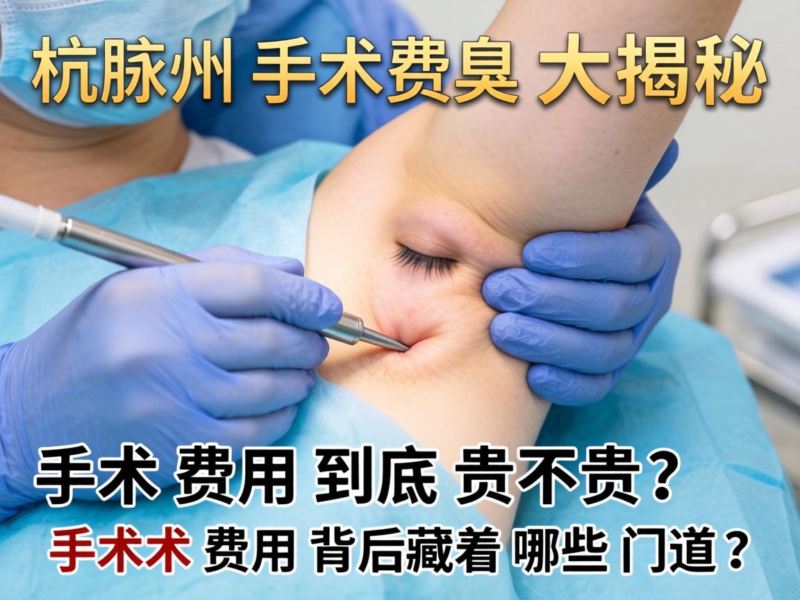 杭州腋臭手术费用大揭秘，手术费用到底贵不贵？手术费用背后藏着哪些门道？