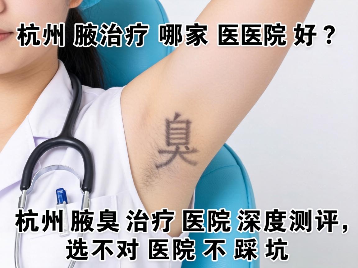 杭州治疗腋臭哪家医院好？杭州腋臭治疗医院深度测评，选对医院不踩坑