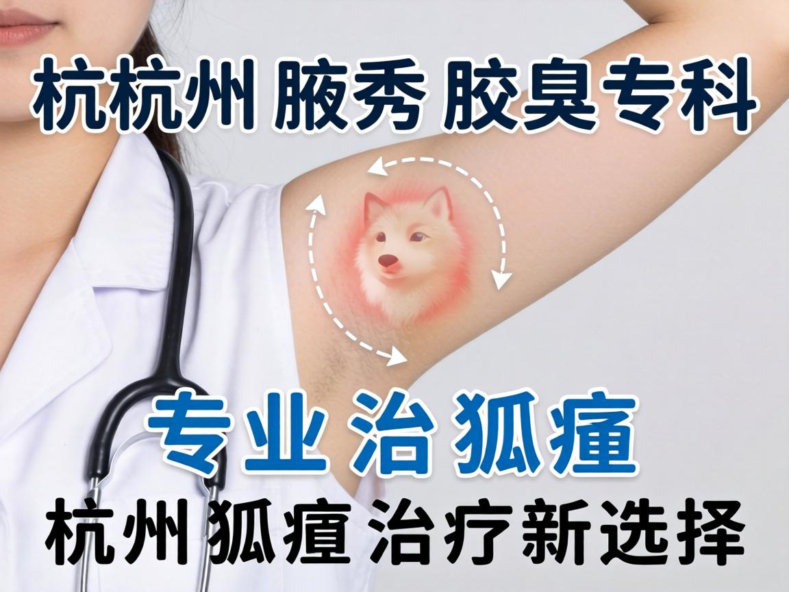 杭州腋秀腋臭专科，专业治狐臭，杭州狐臭治疗新选择