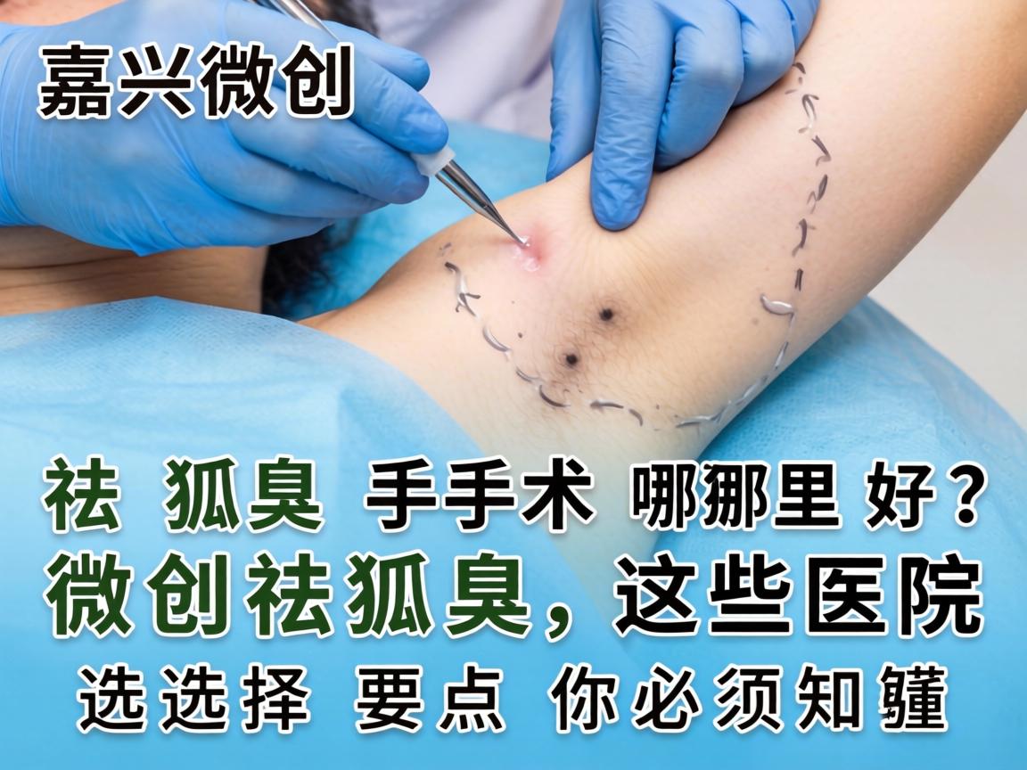嘉兴微创祛狐臭手术哪里好？微创祛狐臭，这些医院选择要点你必须知道