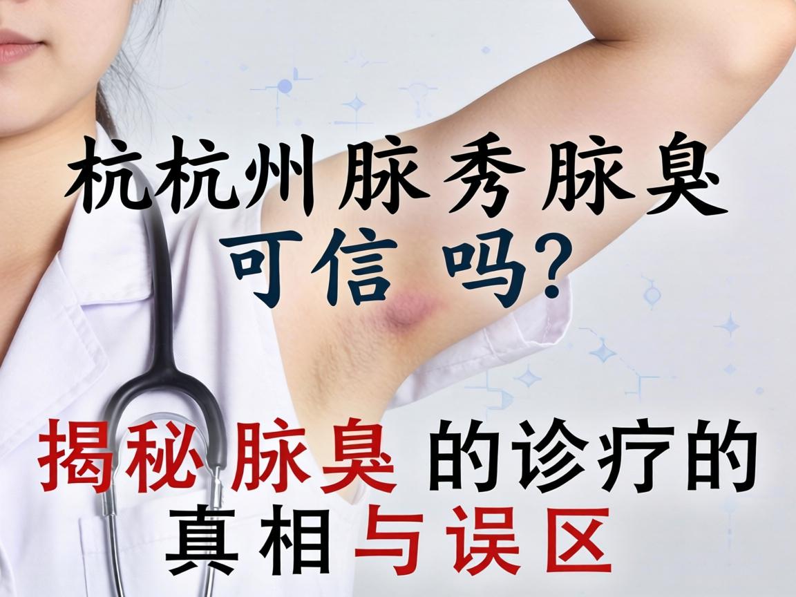 杭州腋秀腋臭可信吗？揭秘腋臭诊疗的真相与误区