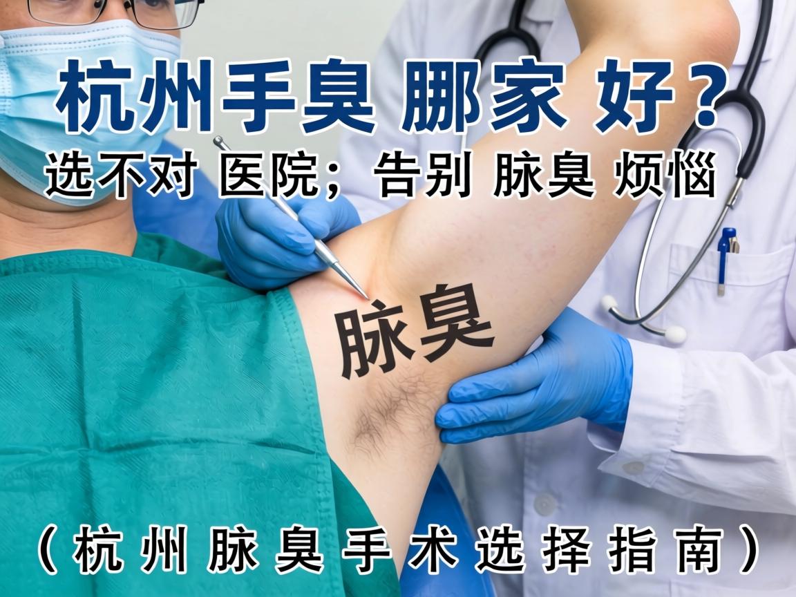 杭州腋臭手术哪家好？选对医院，告别腋臭烦恼（杭州腋臭手术选择指南）