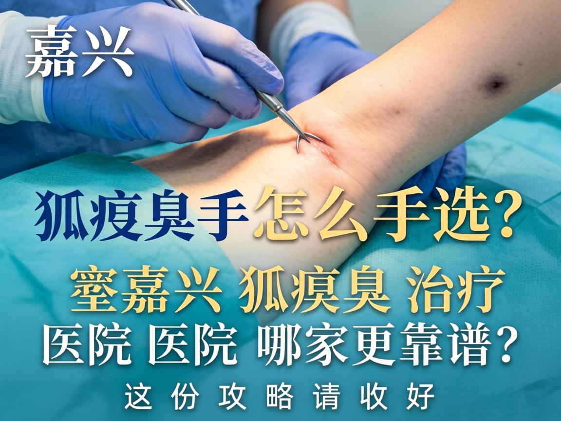 嘉兴狐臭手术医院怎么选？嘉兴狐臭治疗医院哪家更靠谱？这份攻略请收好