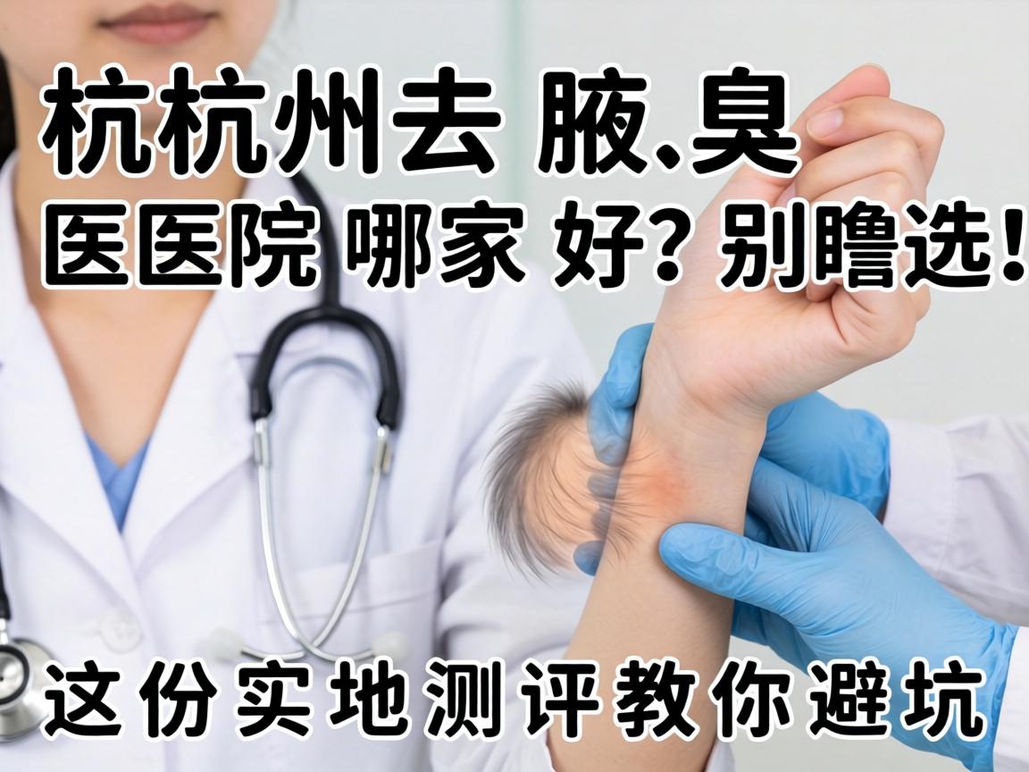 杭州去腋臭医院哪家好？别瞎选！这份实地测评教你避坑