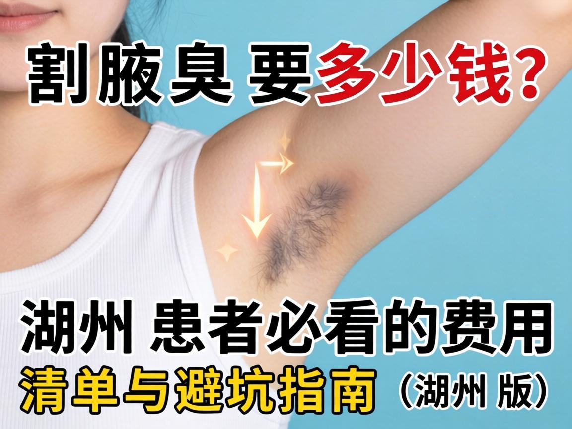 割腋臭要多少钱？湖州患者必看的费用清单与避坑指南（湖州版）