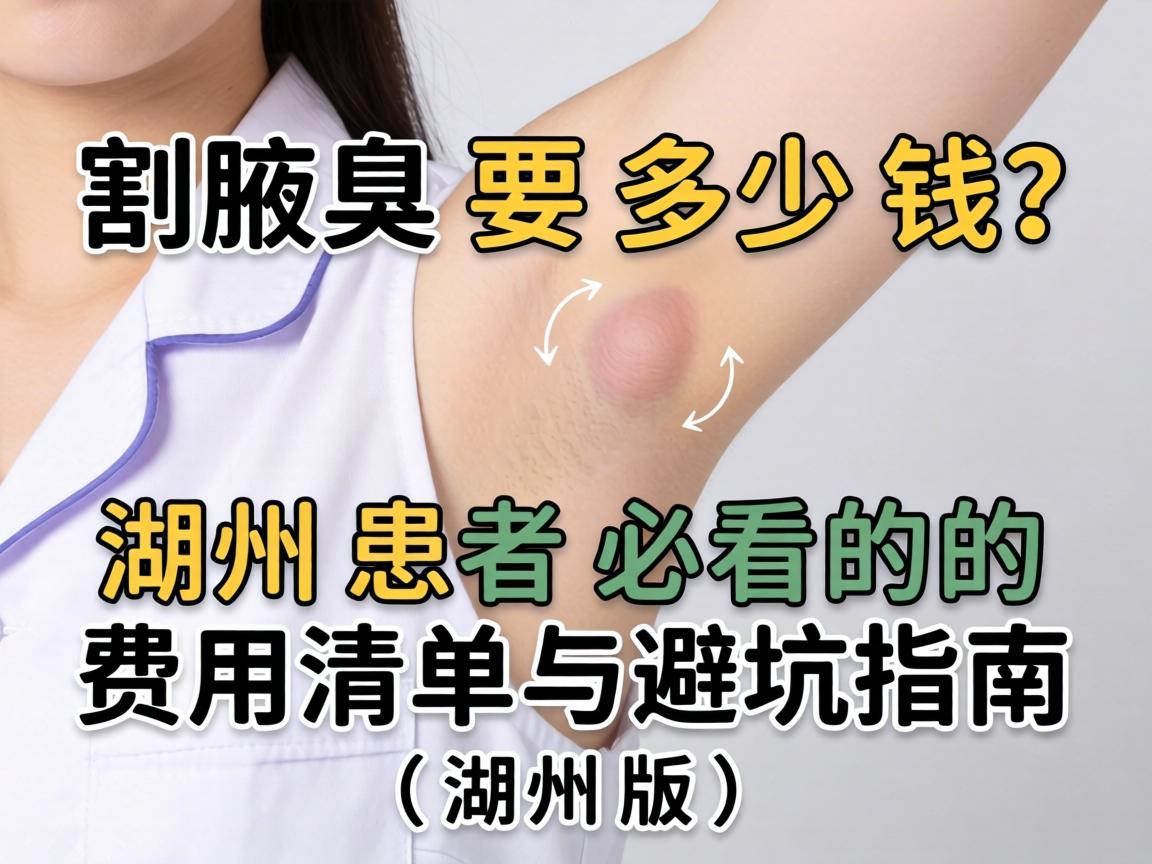 割腋臭要多少钱？湖州患者必看的费用清单与避坑指南（湖州版）