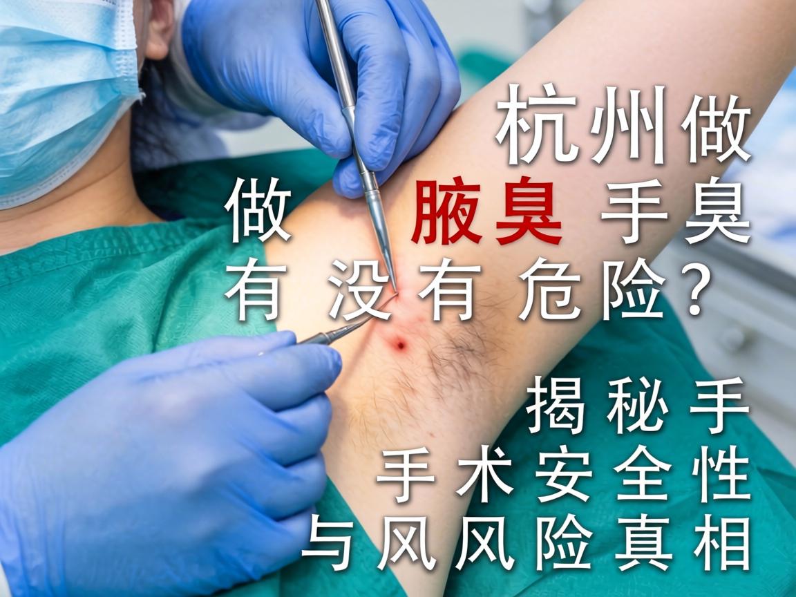 杭州做腋臭手术有没有危险？揭秘手术安全性与风险真相