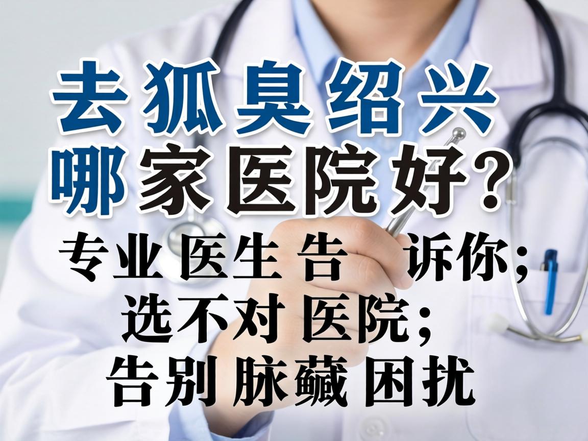 去狐臭绍兴哪家医院好？专业医生告诉你，选对医院，告别腋臭困扰