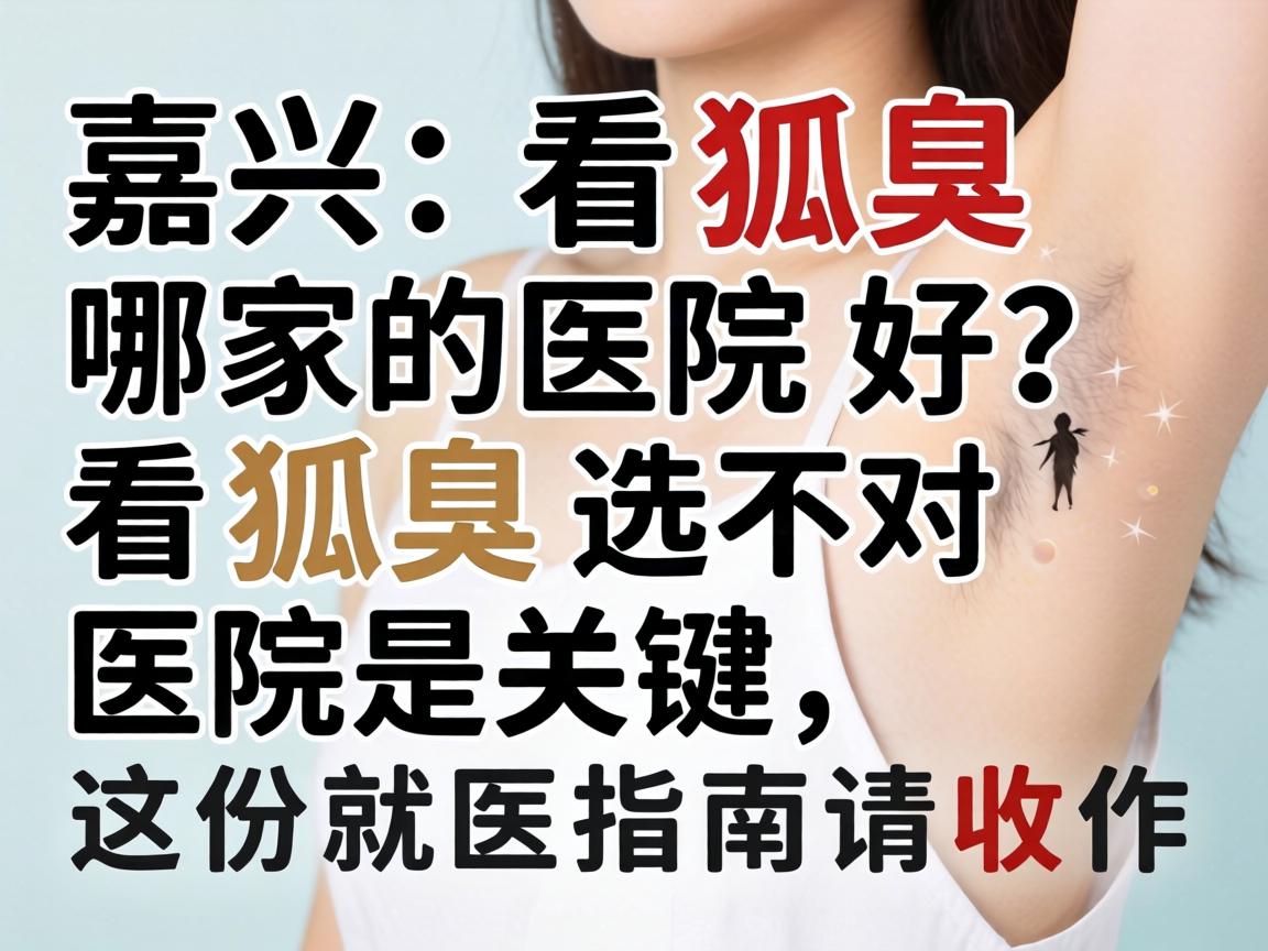 嘉兴看狐臭哪家医院好？看狐臭选对医院是关键，这份就医指南请收好