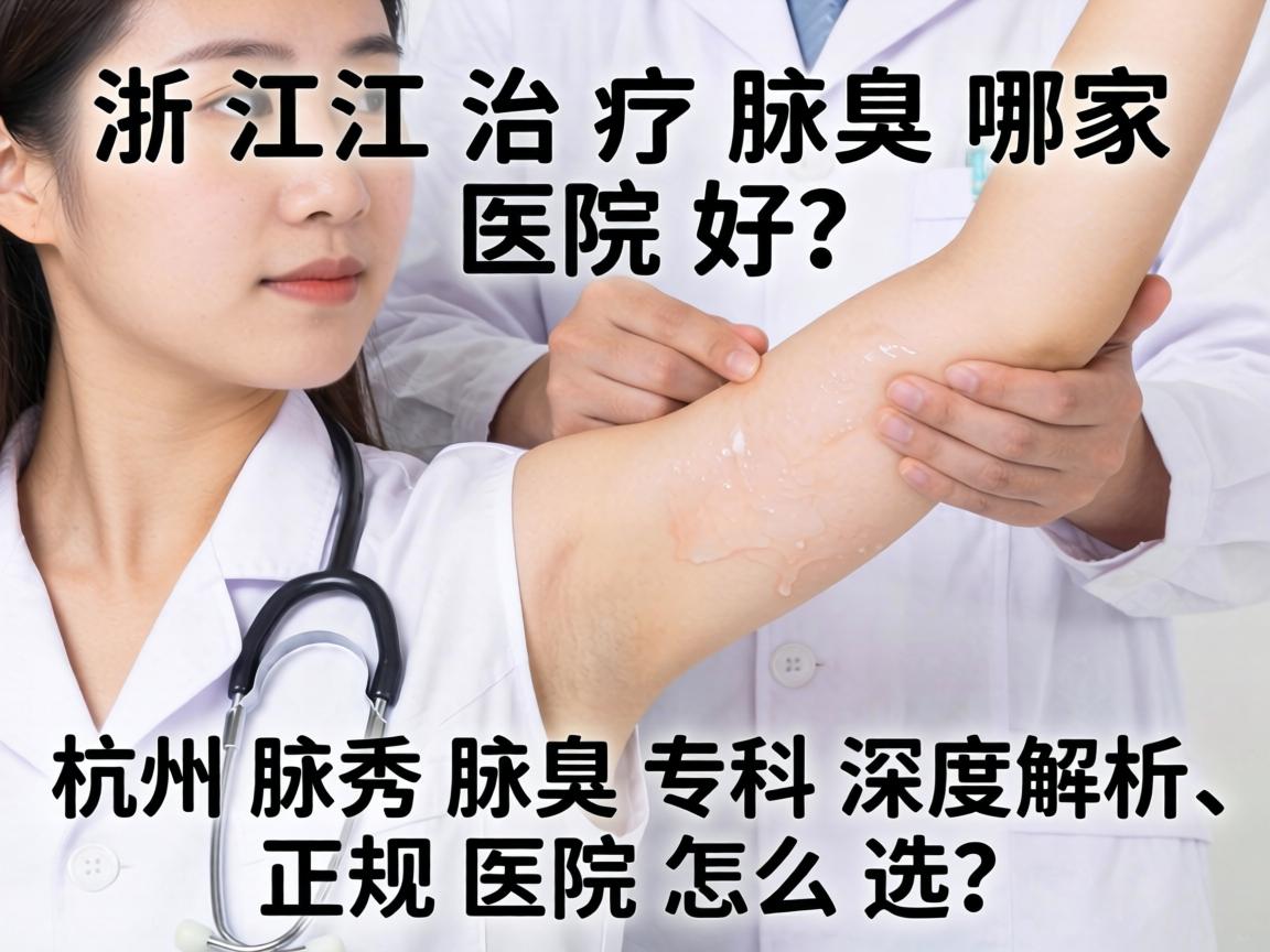 浙江治疗腋臭哪家医院好？杭州腋秀腋臭专科深度解析，正规医院怎么选？