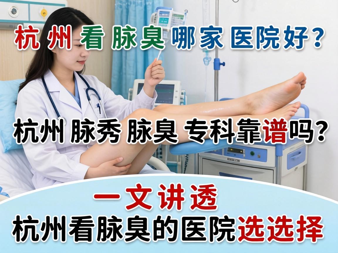 杭州看腋臭哪家医院好？杭州腋秀腋臭专科靠谱吗？一文讲透杭州看腋臭的医院选择