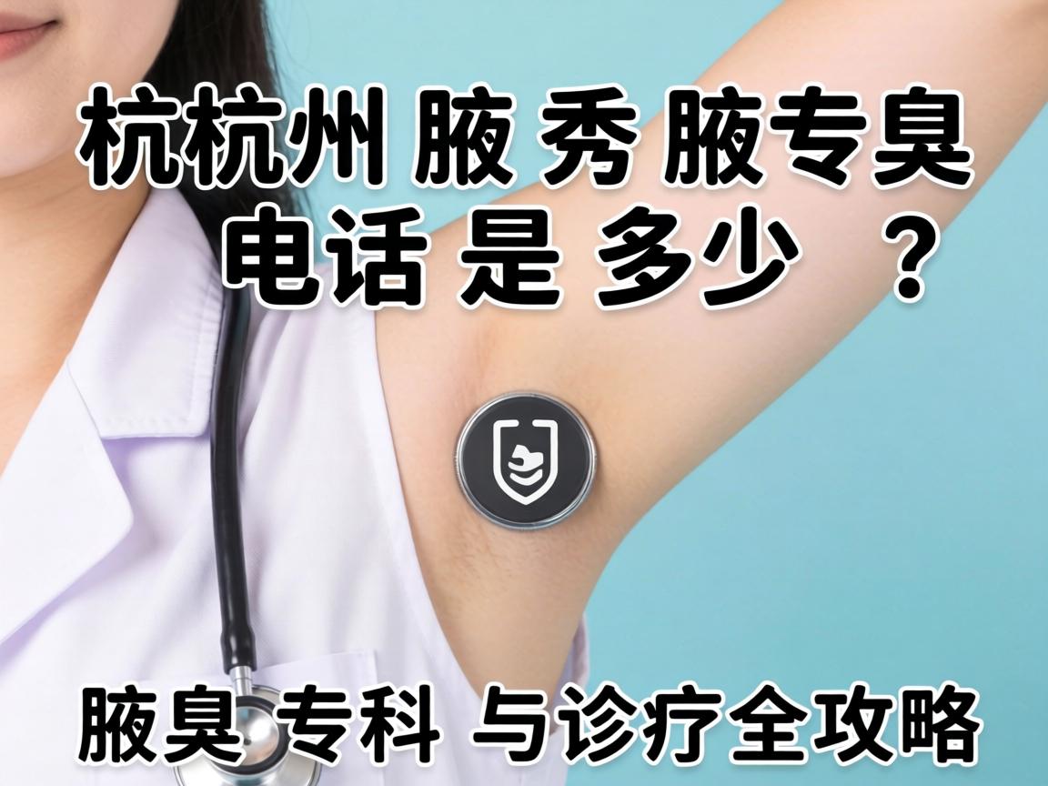 杭州腋秀腋臭专科电话是多少？腋臭专科电话与诊疗全攻略