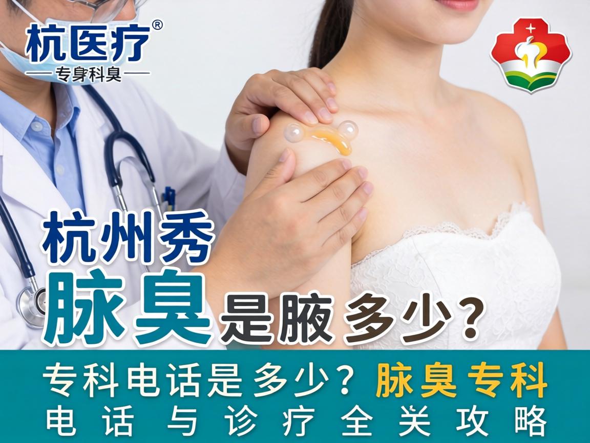 杭州腋秀腋臭专科电话是多少？腋臭专科电话与诊疗全攻略