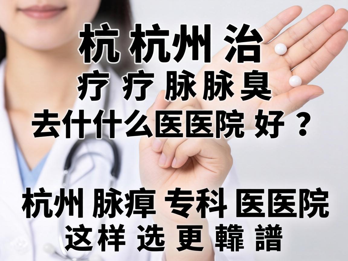 杭州治疗腋臭去什么医院好？杭州腋臭专科医院这样选更靠谱