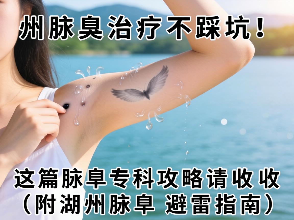 湖州腋臭治疗不踩坑！这篇腋臭专科攻略请收好（附湖州腋臭避雷指南）