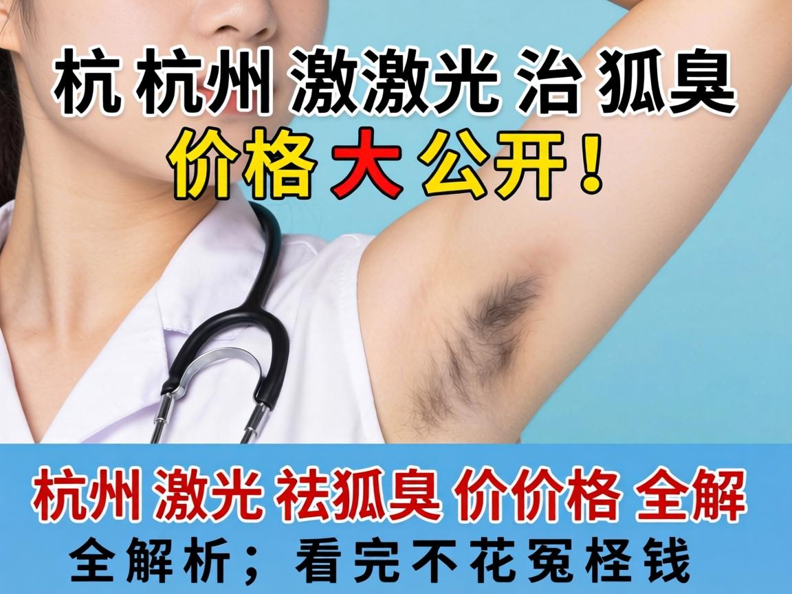 杭州激光治狐臭价格大公开！杭州激光祛狐臭价格全解析，看完不花冤枉钱