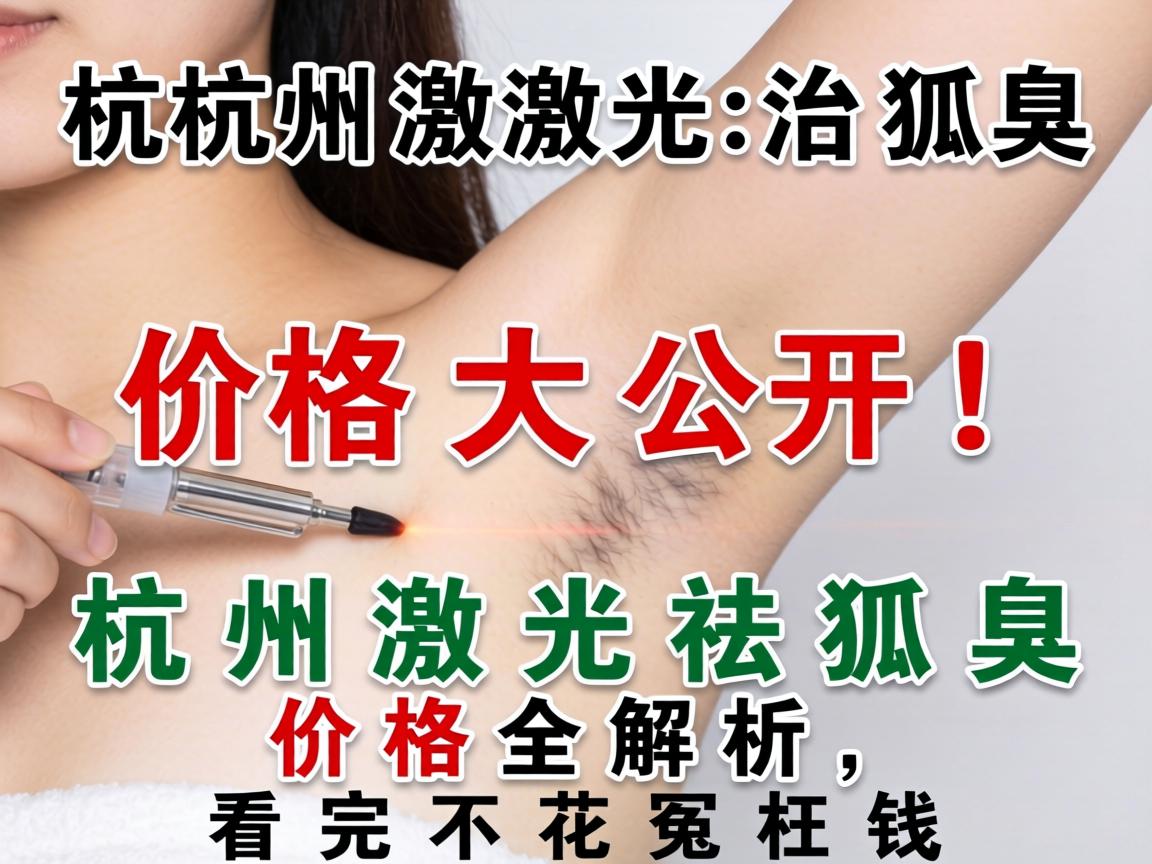 杭州激光治狐臭价格大公开！杭州激光祛狐臭价格全解析，看完不花冤枉钱