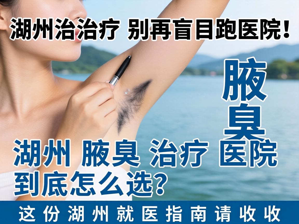 在湖州治疗腋臭，别再盲目跑医院！湖州腋臭治疗医院到底怎么选？这份湖州就医指南请收好