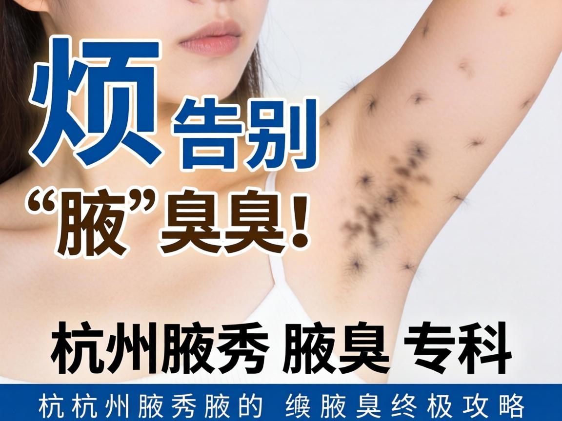 腋臭烦恼，告别腋臭，杭州腋秀腋臭专科的腋臭终极攻略
