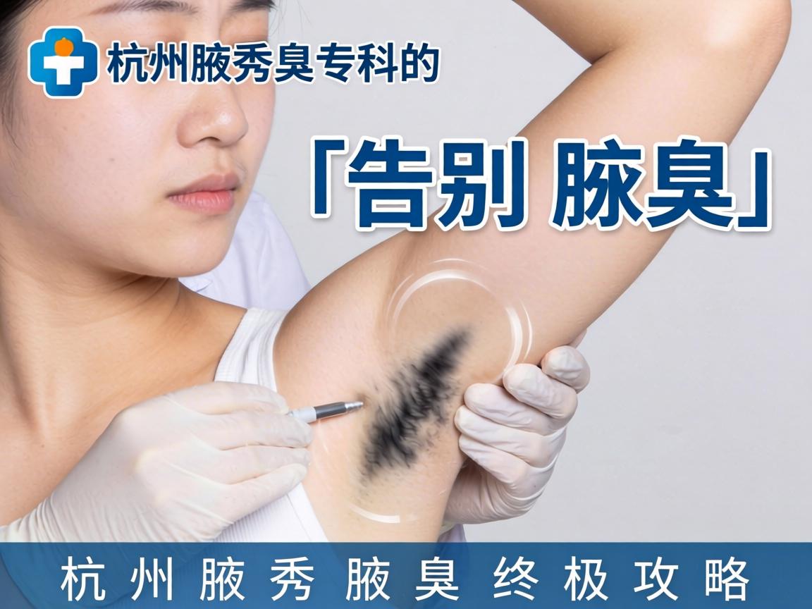 腋臭烦恼，告别腋臭，杭州腋秀腋臭专科的腋臭终极攻略